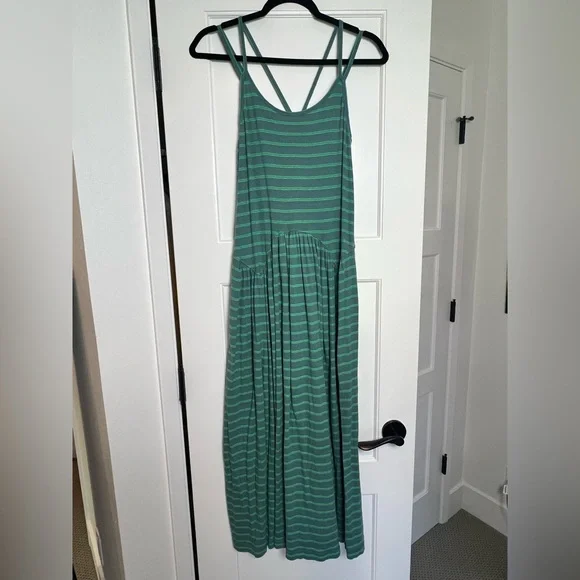 free people green stripe dress Free People Lacy Sleep Slip Dress – a.ell atelier